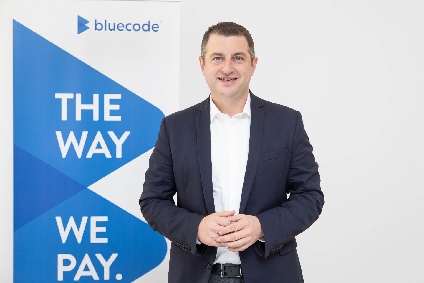 Mobile payment: Christian Pirkner is the CEO of Blue Code.