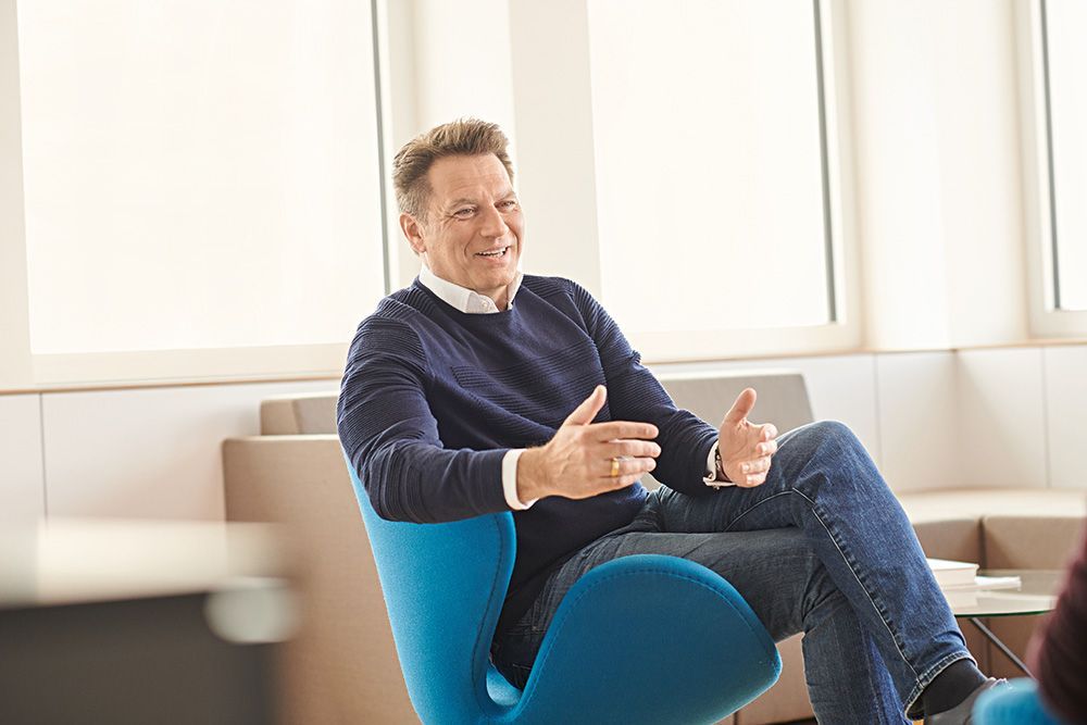 Cultural change: CEO Klaus Engberding explains the milestones that the EOS Group has already achieved.
